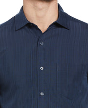 Textured One Pocket Shirt (Dress Blues) 