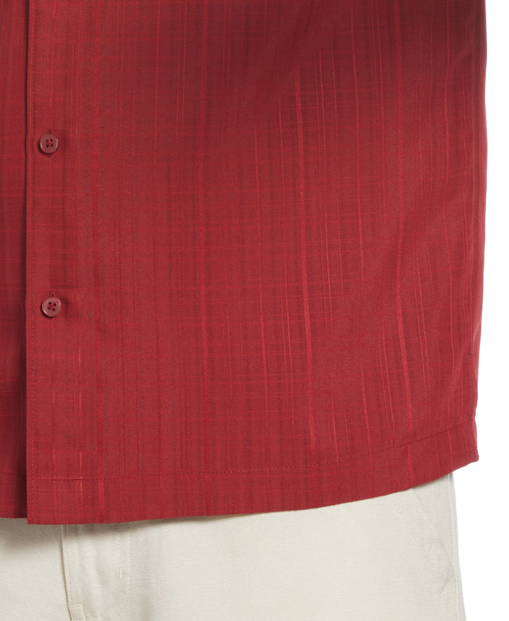 Textured One Pocket Shirt (Biking Red) 