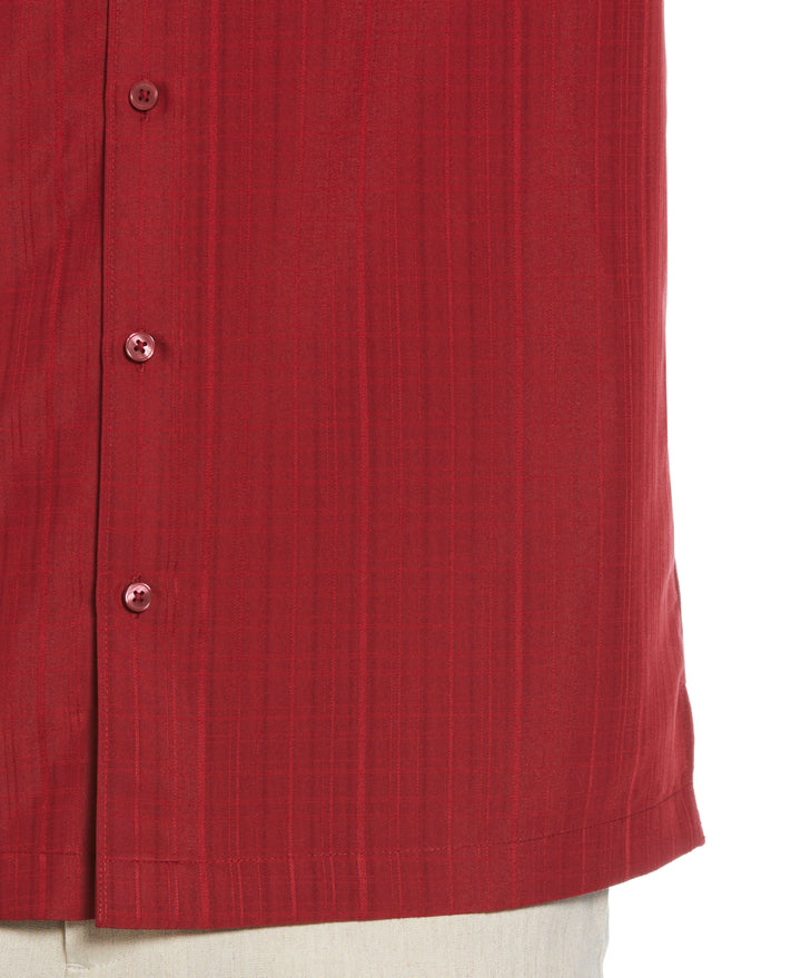 Textured One Pocket Shirt (Biking Red) 