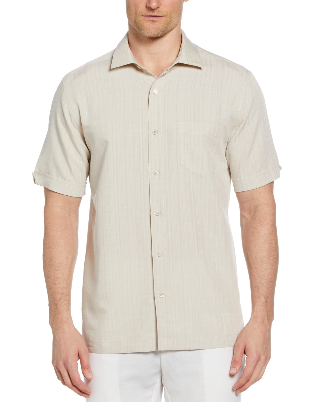 Textured One Pocket Shirt (Silver Lining) 