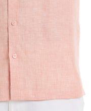 Linen Short Sleeve Shirt (Dusty Coral) 