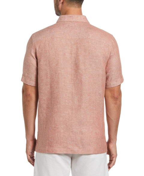Linen Cross Dye Shirt (Chutney) 