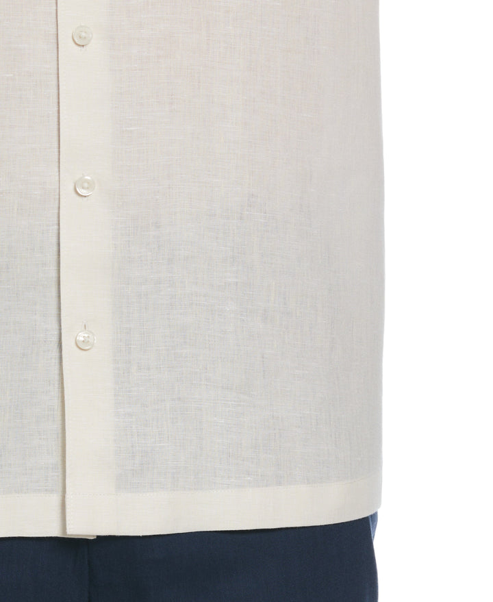 Linen Cross Dye Shirt (Turtledove) 