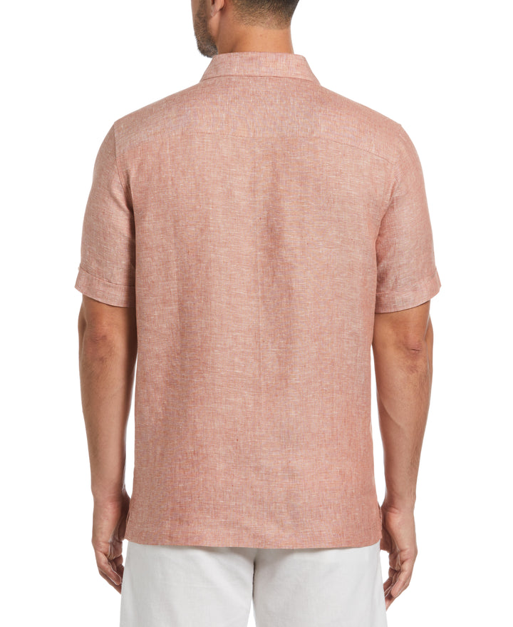 Linen Short Sleeve Shirt (Chutney) 