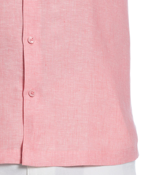 Classic Two-Tone Linen Shirt (Lantana) 