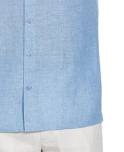 Linen Cross Dye Shirt (Parisian Blue) 