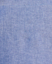 Classic Two-Tone Linen Shirt (True Blue) 