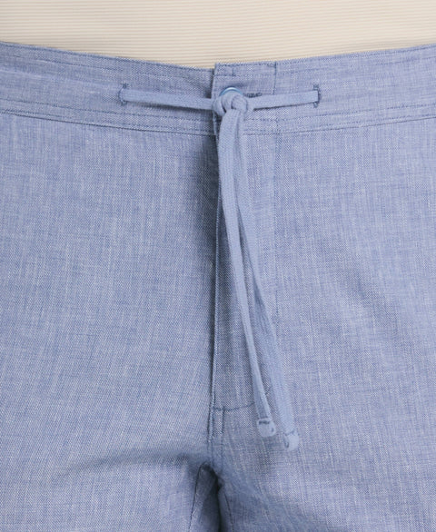 Cotton Linen Flat Front Pant-Pants-Cubavera