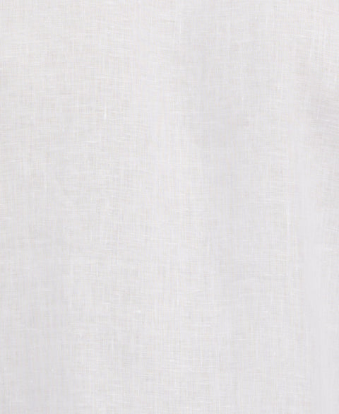 Cross Dye Linen Pintuck Embroidered Panel Shirt (Brilliant W/Ensign Bl) 