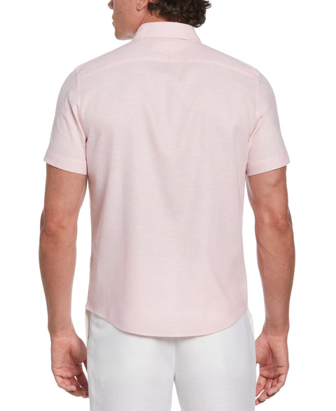 Cross Hatch Pattern Shirt (Pink Dolphin) 