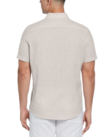Cross Hatch Pattern Shirt (Island Fossil) 
