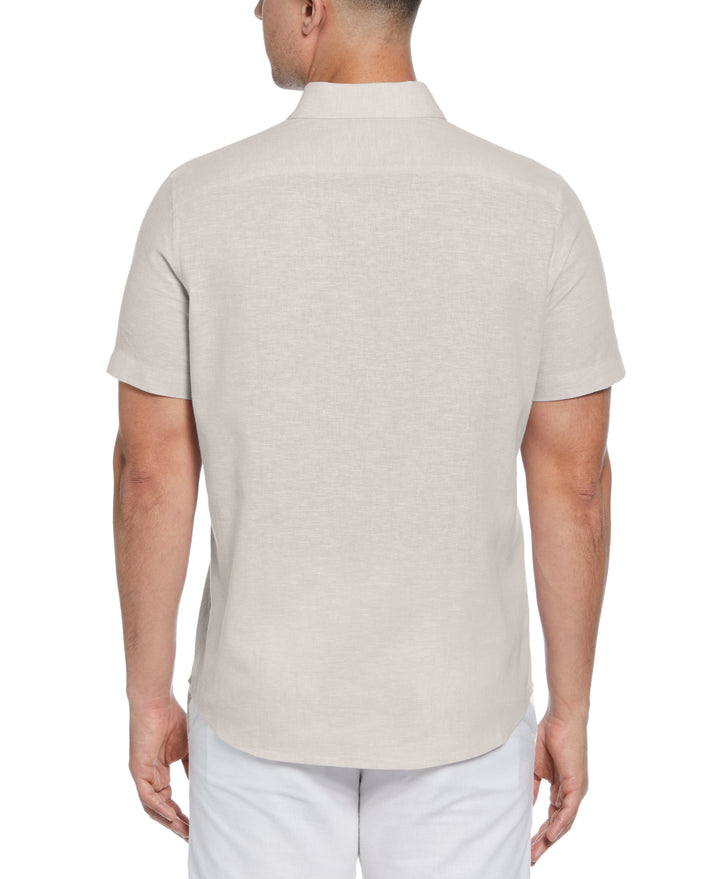 Cross Hatch Pattern Shirt (Island Fossil) 