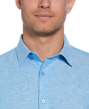 Cross Hatch Pattern Shirt (Malibu Blue) 