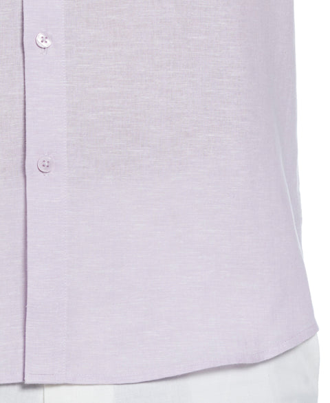 Cross Hatch Pattern Shirt (Pastel Lilac) 