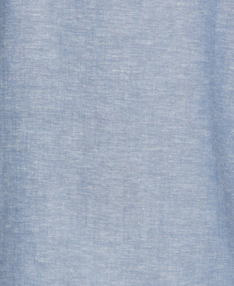 Cross Hatch Pattern Shirt (Aegean Blue) 