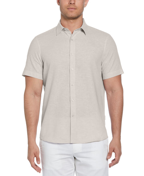 Cross Hatch Pattern Shirt (Island Fossil) 