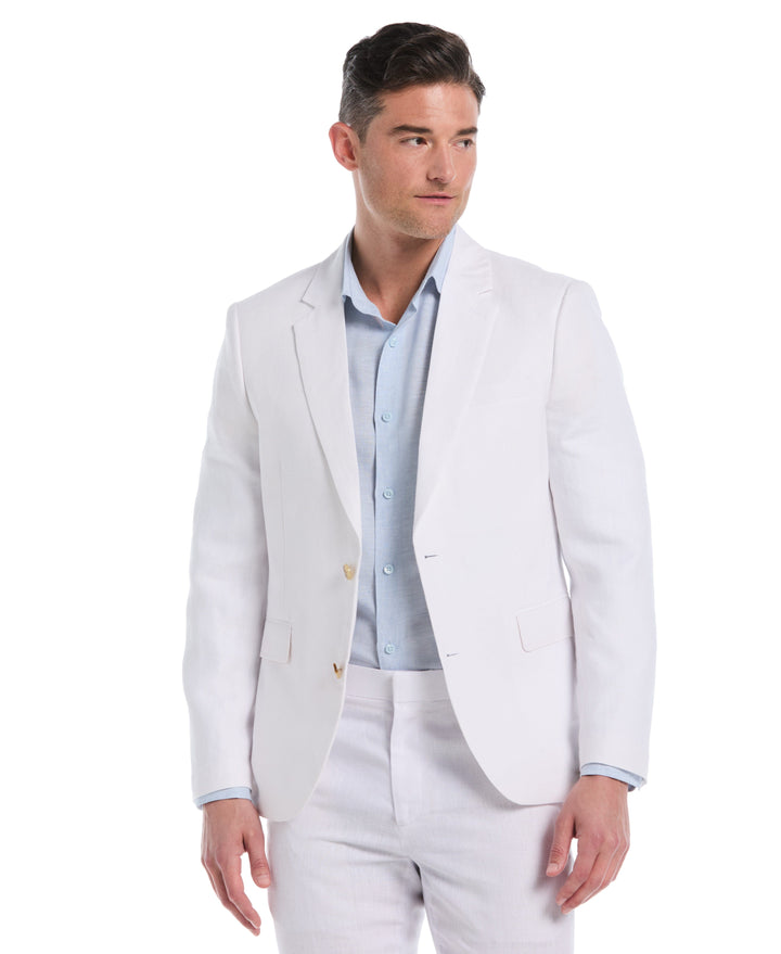 Delave Linen Sport Coat (Brilliant White) 