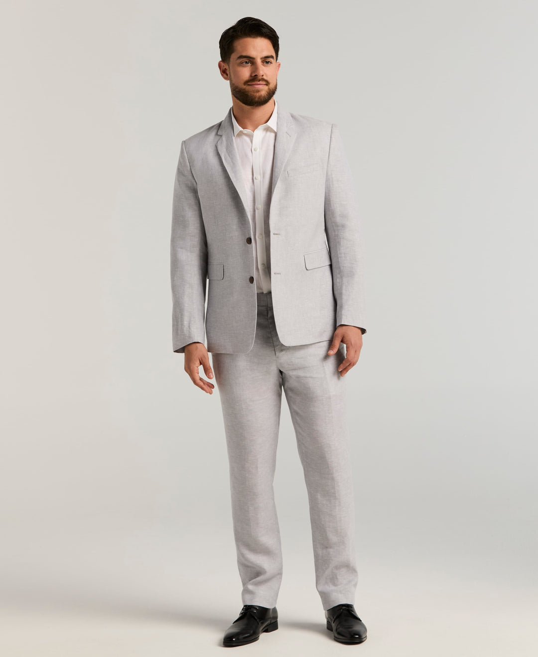 Delave Linen Sport Coat (Sleet) 