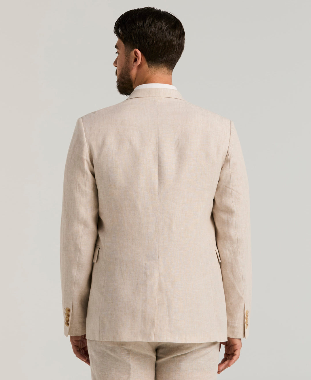 Delave Linen Sport Coat (Natural Linen) 
