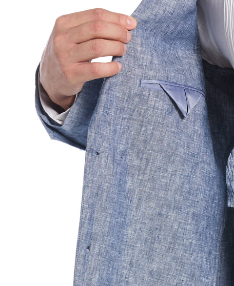 Delave Linen Sport Coat (Ensign Blue) 