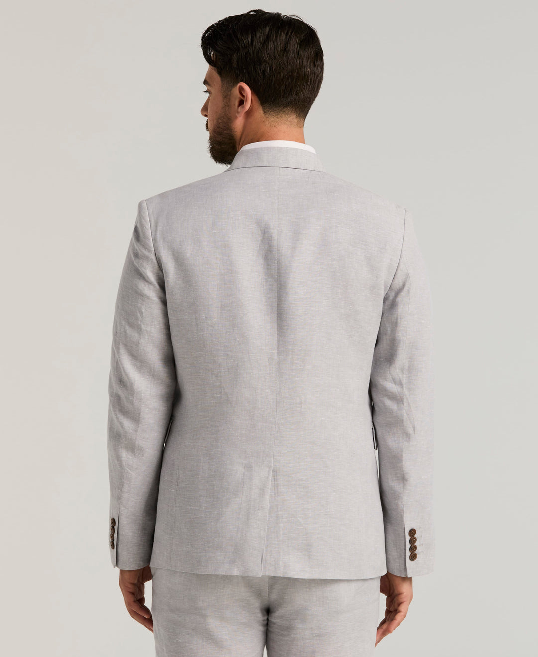 Delave Linen Sport Coat (Sleet) 