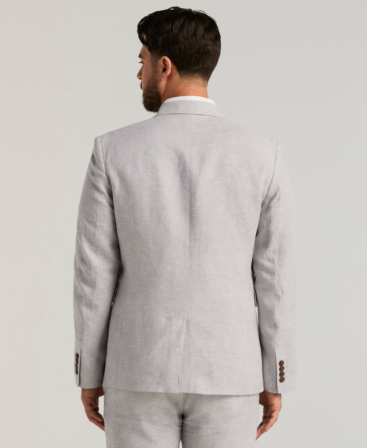 Delave Linen Sport Coat (Sleet) 