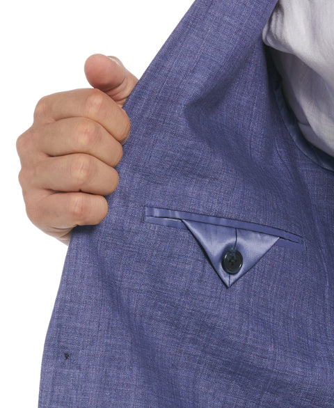 Delave Linen Sport Coat (Navy Peony) 