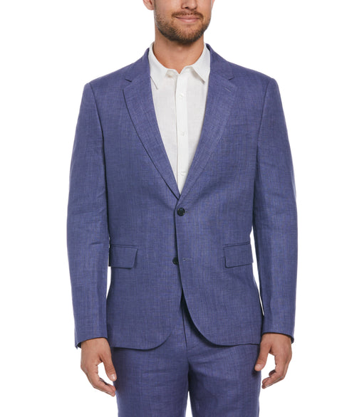 Delave Linen Sport Coat (Navy Peony) 