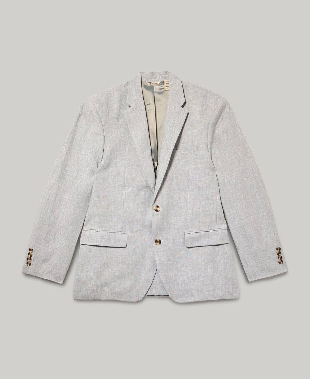 Linen Delave Sport Coat (Sleet) 