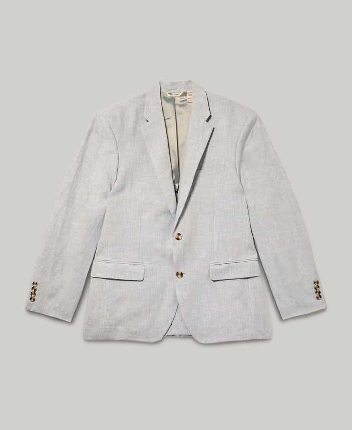 Linen Delave Sport Coat (Sleet) 