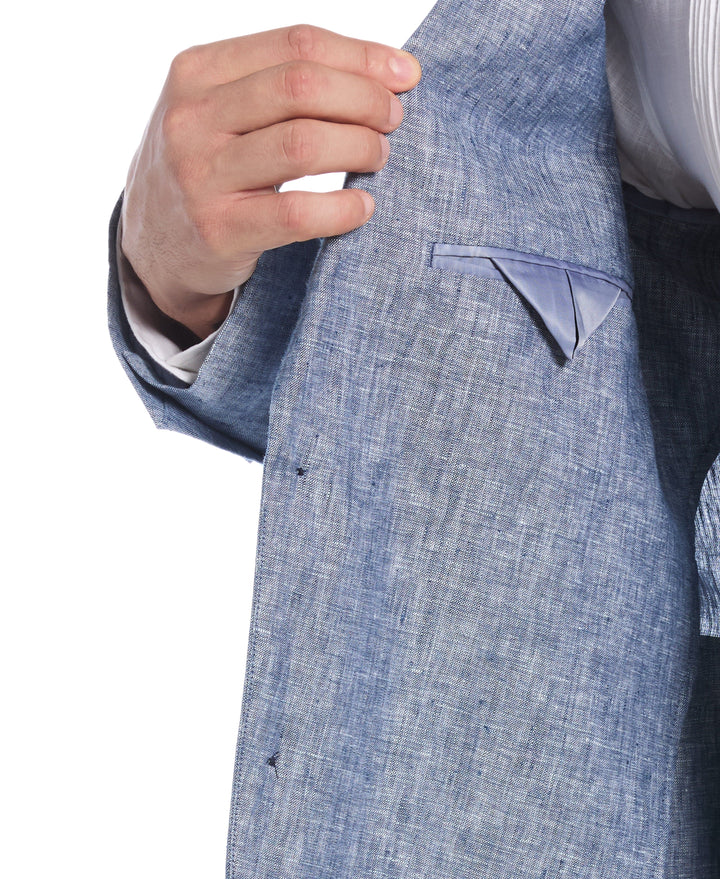 Delave Linen Sport Coat (Ensign Blue) 