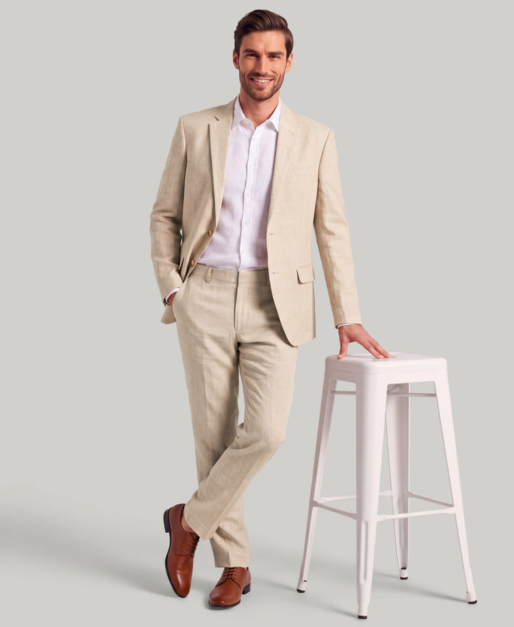 Linen Delave Sport Coat (Incense) 