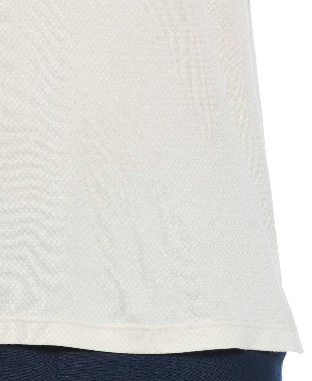 Diamond Jacquard Polo Shirt (Egret) 