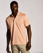 Diamond Jacquard Polo Shirt-Polos-Cubavera
