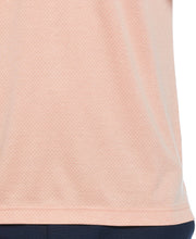 Diamond Jacquard Polo Shirt (Tropical Peach) 