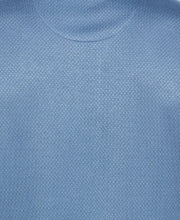 Diamond Jacquard Polo Shirt (Blue Shadow) 