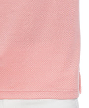 Diamond Jacquard Patterned Polo Shirt (Pink Dolphin) 