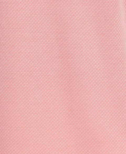 Diamond Jacquard Patterned Polo Shirt (Pink Dolphin) 