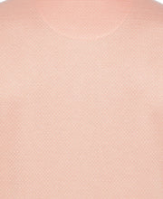 Diamond Jacquard Polo Shirt (Tropical Peach) 