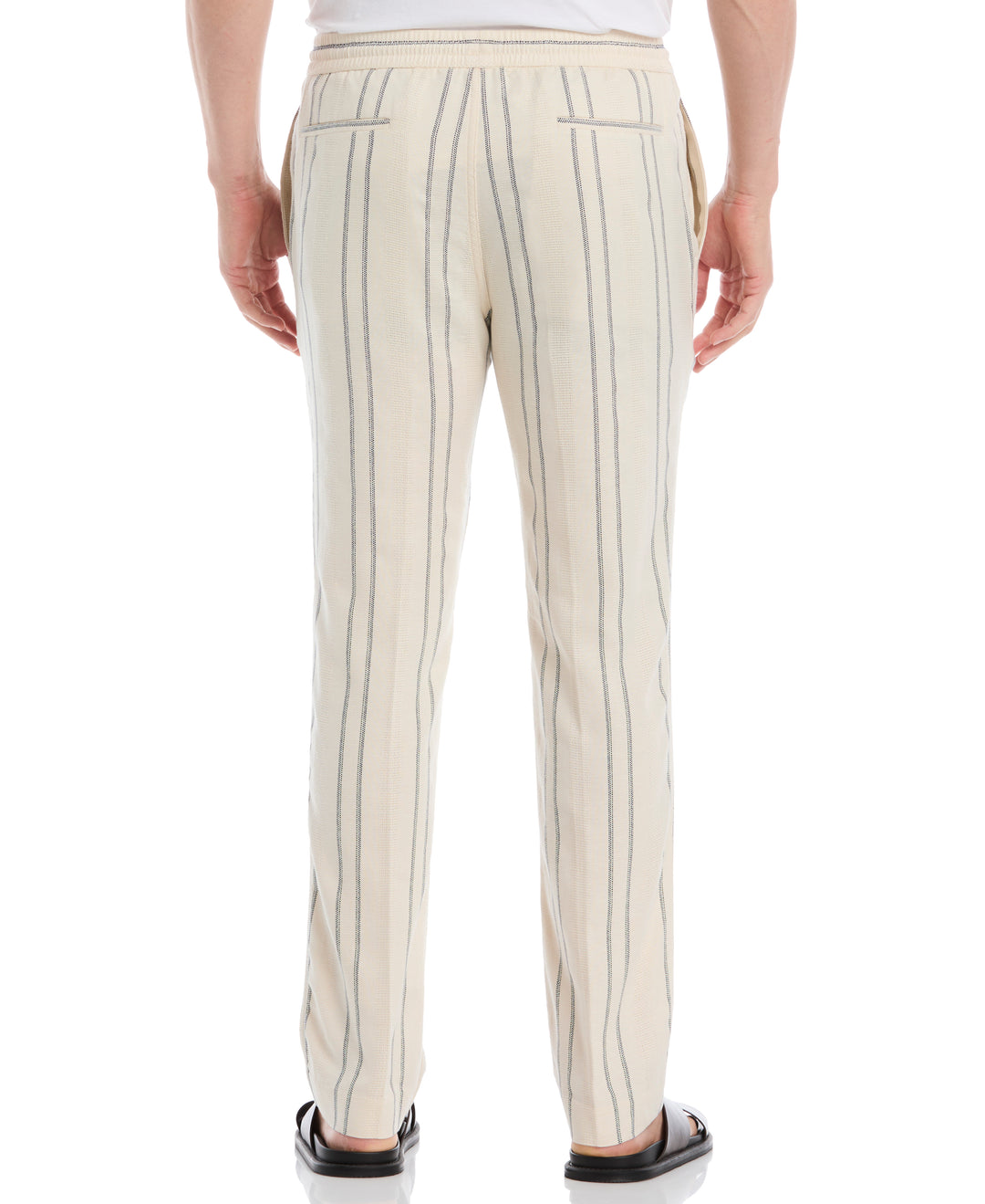 DOBBY STRIPE PANT (White Swan) 