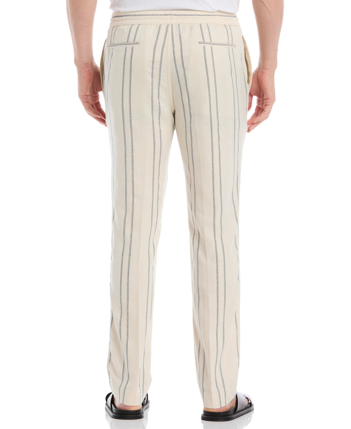 DOBBY STRIPE PANT (White Swan) 