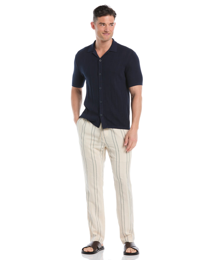 DOBBY STRIPE PANT (White Swan) 