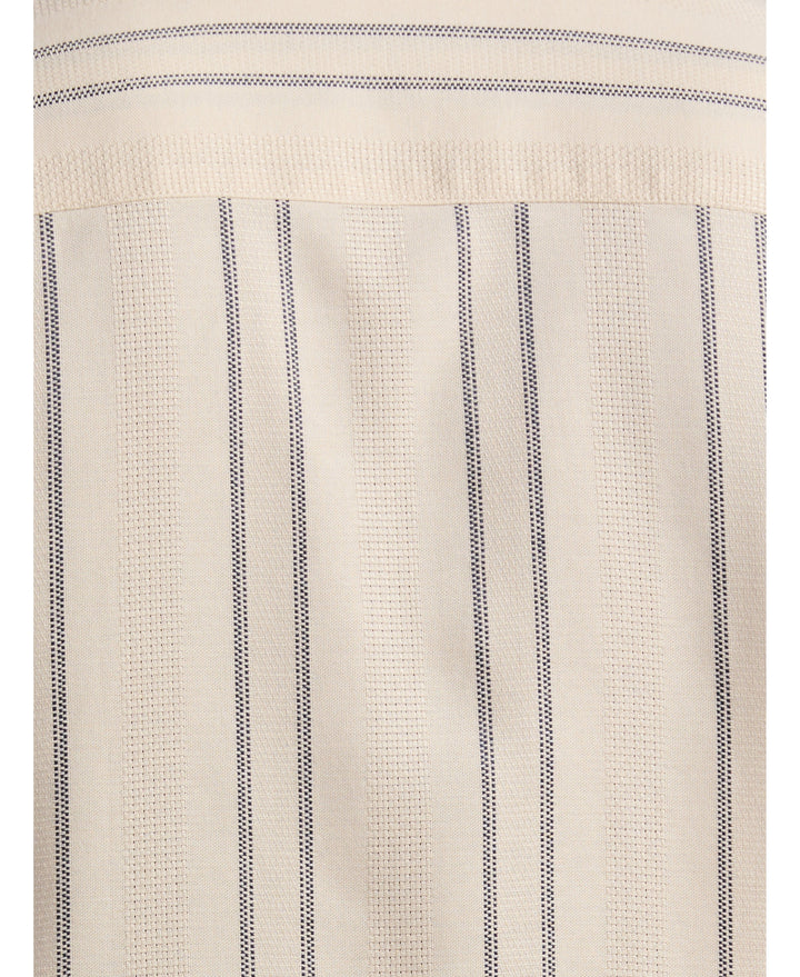 Dobby Stripe Shirt-Casual Shirts-Cubavera