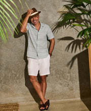 Dobby Windowpane Print Shirt-Casual Shirts-Cubavera