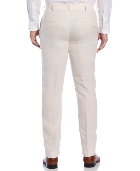 Double Breasted Delave Linen Whitecap Grey Suit-Suit Set-Cubavera Collection