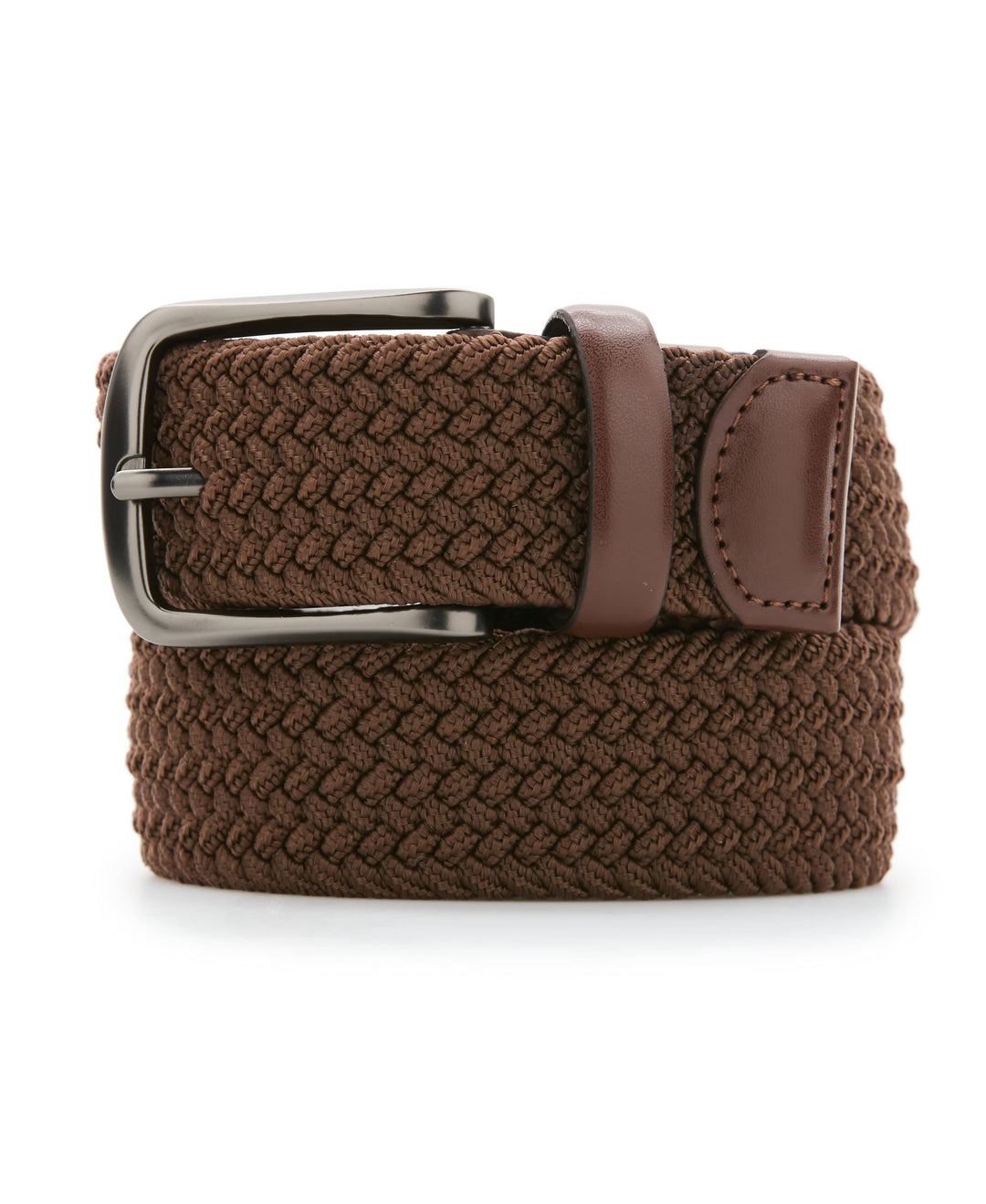 ELASTIC WEB BELT (Brn) 