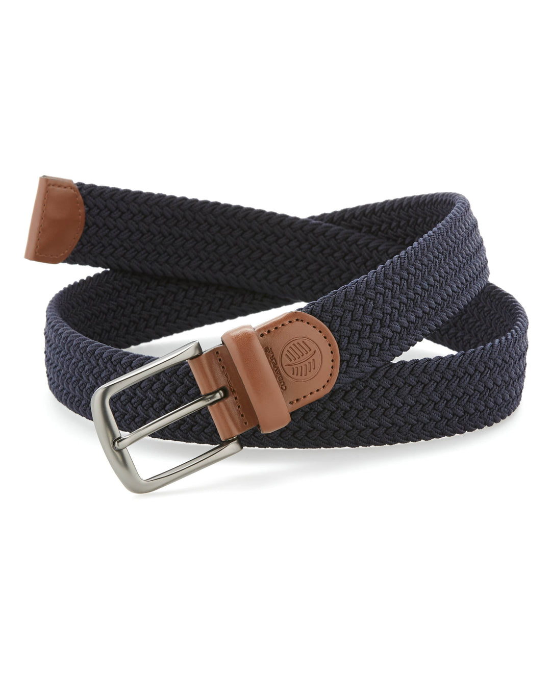 Elastic Web Belt (Navy) 