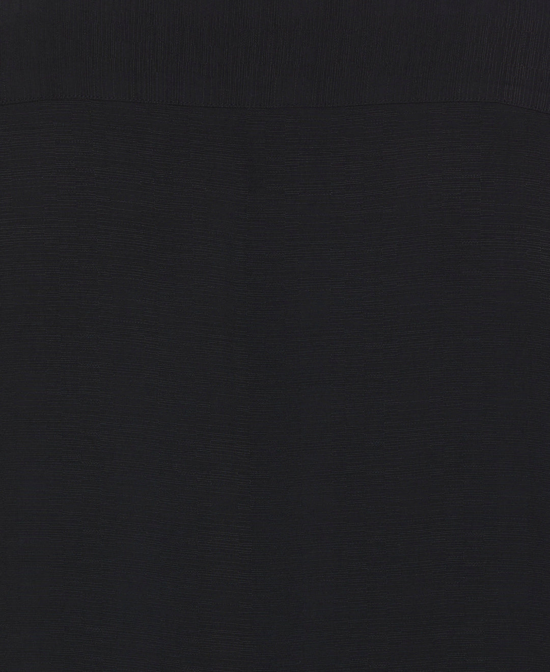 Embroidered Floral Shirt (Jet Black) 