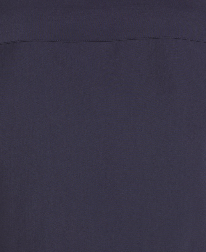 Embroidered Panel Shirt (Mood Indigo) 