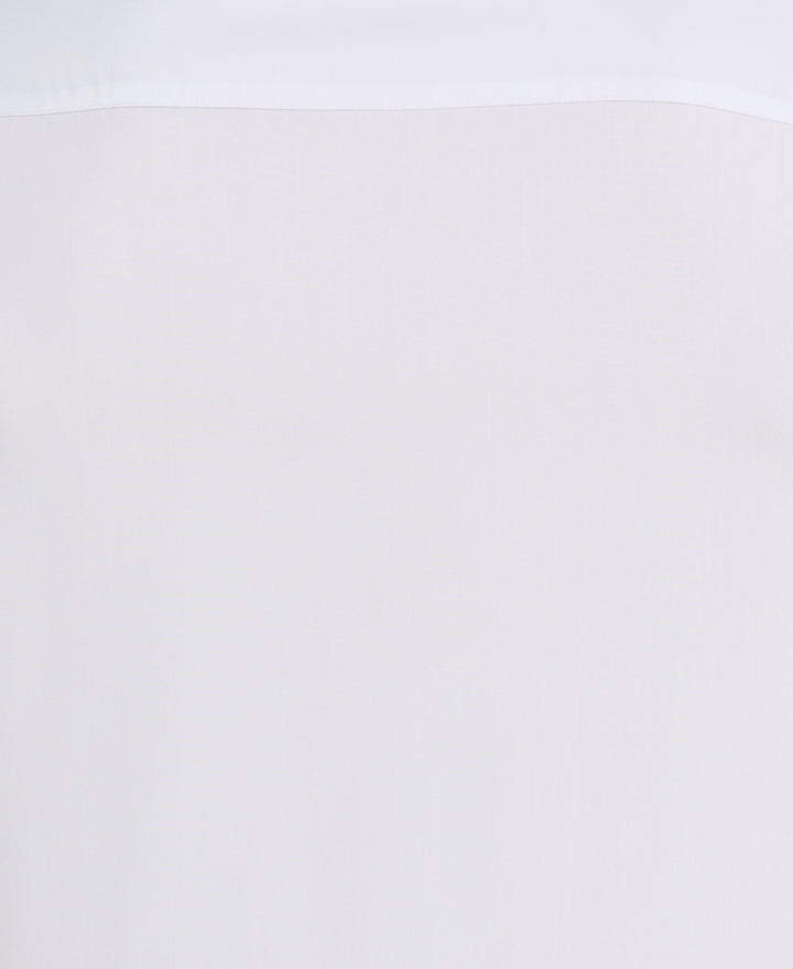 Embroidered Panel Shirt (Brilliant White) 